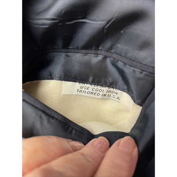 Tom James-Navy Blue Blazer-45R - Picture 3 of 10